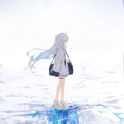 This is a pixiv picture whose title is 縫罅.