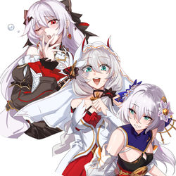 This is a pixiv picture whose title is 崩壊➂.