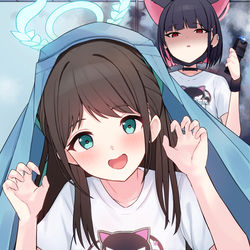This is a pixiv picture whose title is 先生の事食べちゃうぞ～♡.
