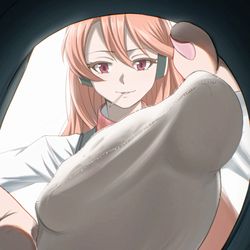 This is a pixiv picture whose title is Boot POV.