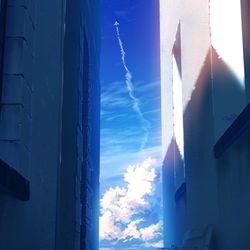 This is a pixiv picture whose title is 初夏の隙間.
