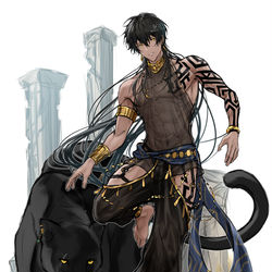 This is a pixiv picture whose title is 創作.