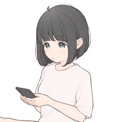 This is a pixiv picture whose title is 📱.