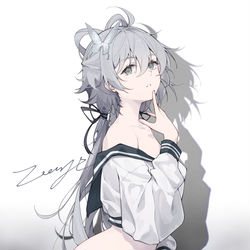 This is a pixiv picture whose title is 洛.