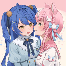 This is a pixiv picture whose title is あみゃナリてぇてぇ♡.