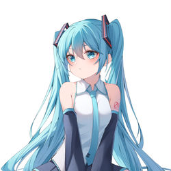This is a pixiv picture whose title is ミク.