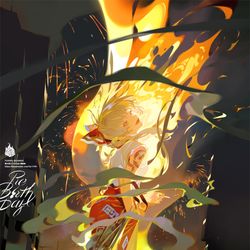 This is a pixiv picture whose title is 『ReBirth Day / 魂音泉』.