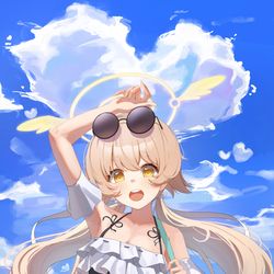 This is a pixiv picture whose title is 💛.