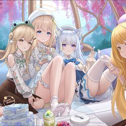 This is a pixiv picture whose title is 稿 杠杠生贺.