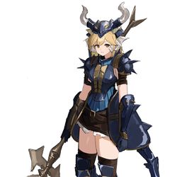 This is a pixiv picture whose title is ドラグーン.