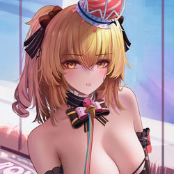 This is a pixiv picture whose title is 【尘白禁区】芬妮.