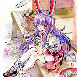 This is a pixiv picture whose title is 鈴仙・優曇華院・イナバ.