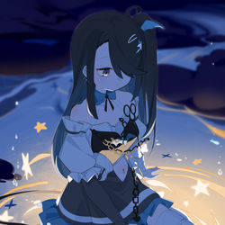 This is a pixiv picture whose title is 米依-破碎梦境.