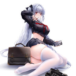 This is a pixiv picture whose title is JK可畏.