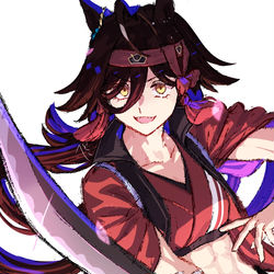 This is a pixiv picture whose title is 🏯.