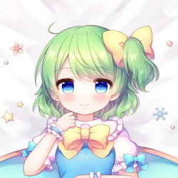 This is a pixiv picture whose title is 大ちゃん抱き枕.