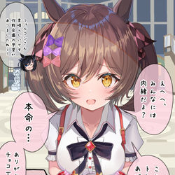 This is a pixiv picture whose title is ファル子の特別なチョコ.