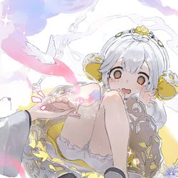 This is a pixiv picture whose title is 【🍬🍇🌷🕊️🥿】.