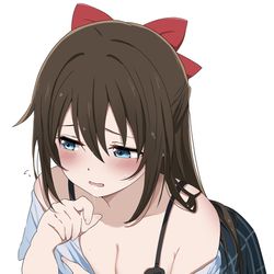 This is a pixiv picture whose title is 雨でびちょびちょ…♡.