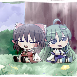 This is a pixiv picture whose title is んー.