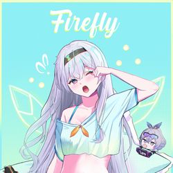 This is a pixiv picture whose title is Firefly.