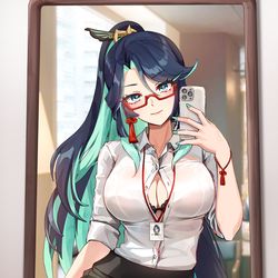 This is a pixiv picture whose title is Xianyun OL.