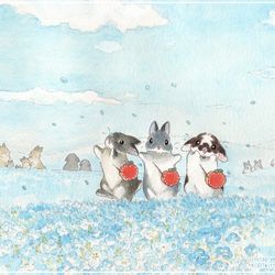 This is a pixiv picture whose title is 🩵毎日イラスト投稿1554日目🩵.