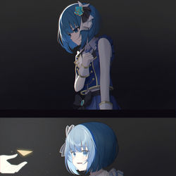 This is a pixiv picture whose title is あなたという世界.