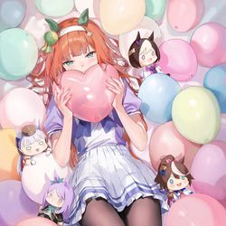 This is a pixiv picture whose title is サイレンススズカ.
