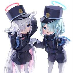 This is a pixiv picture whose title is アロプラ.