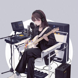 This is a pixiv picture whose title is THE MUSIC OF NOTE.