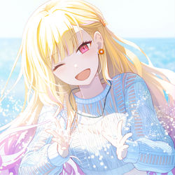 This is a pixiv picture whose title is 咲希.