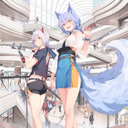 This is a pixiv picture whose title is ~~.
