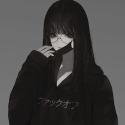 This is a pixiv picture whose title is Hate.