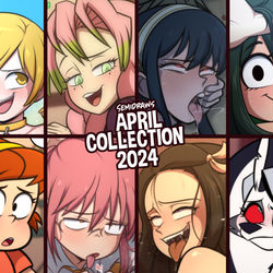 This is a pixiv picture whose title is APRIL COLLECTION 2024.