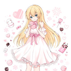 This is a pixiv picture whose title is 🍫⛄.