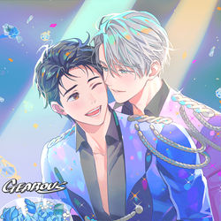 This is a pixiv picture whose title is Happily Ever After.
