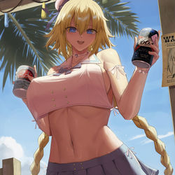 This is a pixiv picture whose title is saint (≖ ͜ʖ≖).