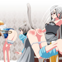 This is a pixiv picture whose title is Arlecchino's girls.
