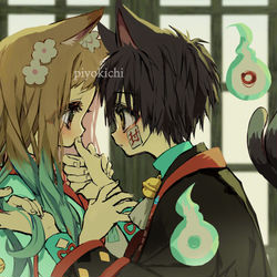 This is a pixiv picture whose title is 花寧々.