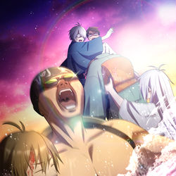 This is a pixiv picture whose title is 幸運EX＋＋＋バディによる哭倉村RTA㊻.