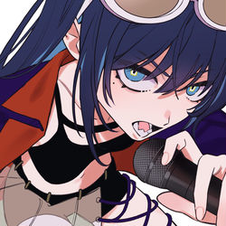 This is a pixiv picture whose title is Ado×踊.