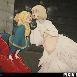 This is a pixiv picture whose title is A chicken for an elf.