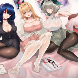 This is a pixiv picture whose title is 新规特定抽出 [000]雷电将军/毒蛇/爱尔海雅—麻衣.
