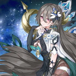 This is a pixiv picture whose title is 崩坏3薇塔小姐.
