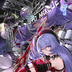 This is a pixiv picture whose title is 演唱会，时雨绮罗.
