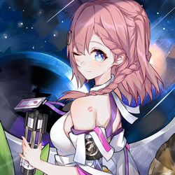 This is a pixiv picture whose title is 艾丝妲站长小姐.