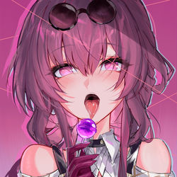 This is a pixiv picture whose title is 星核糖果.