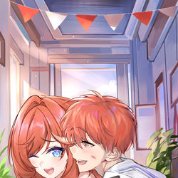 This is a pixiv picture whose title is 希娜老婆抱抱！.