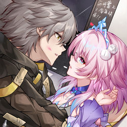 This is a pixiv picture whose title is 穹七：这不是友情！.
